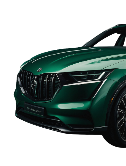 Green car